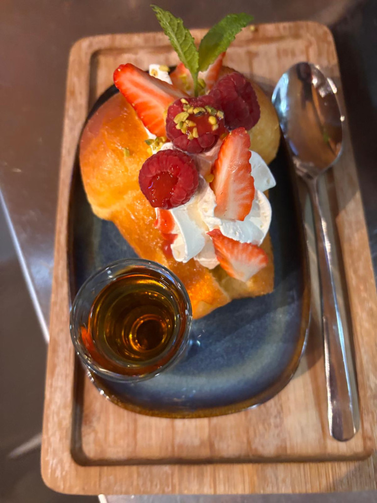 Les desserts